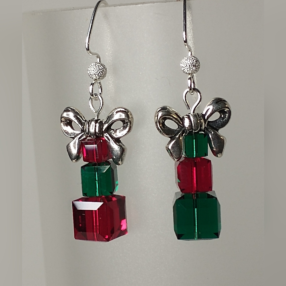 Swarovski Holiday Giftbox earrings
